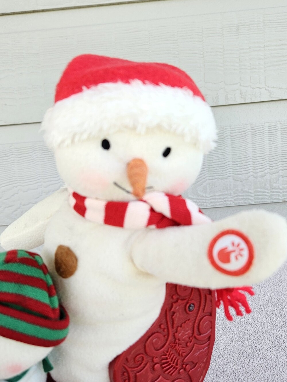 Hallmark Jingle Pals 2016 Singing Animated Snowman Sleigh Musical Plush WORKS - Picture 7 of 12
